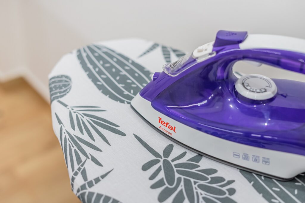 Practical apartment equipment in Warsaw city center for comfortable guest stay
