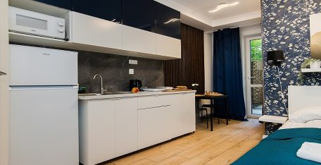 Varşova H4'te PGE Stadyumu'nun yakınında Airbnb tarzı stüdyo en iyi konum